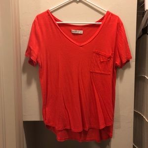 Red Abercrombie & Fitch Tee